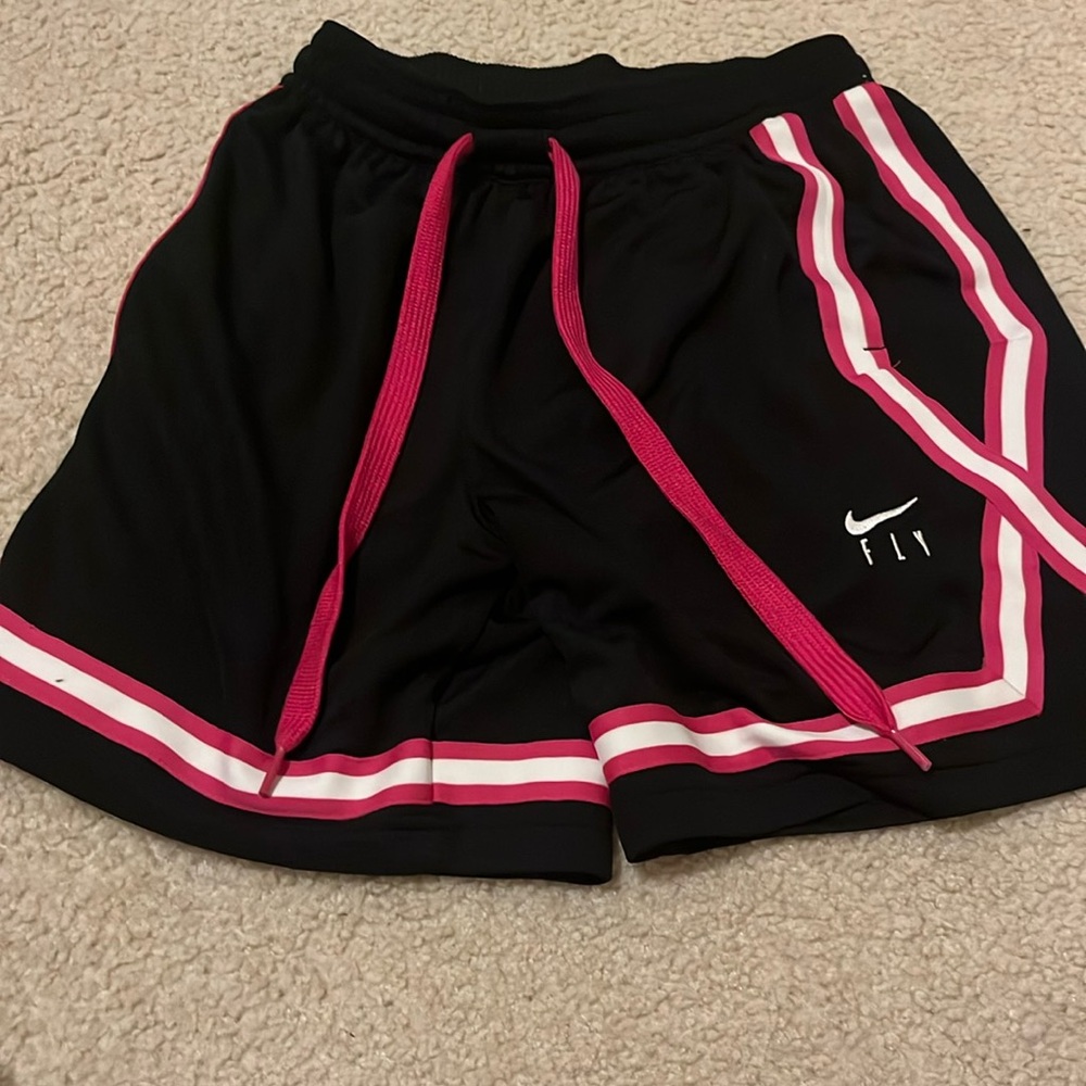 perfect condition, worn once, basketball fly shorts